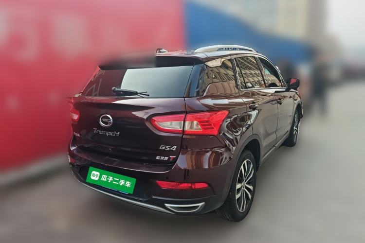 Used GAC Trumpchi GS4 2017 235T Automatic Two-Wheel Drive Luxury Smart Connectivity Version Rear Right 45 Deg