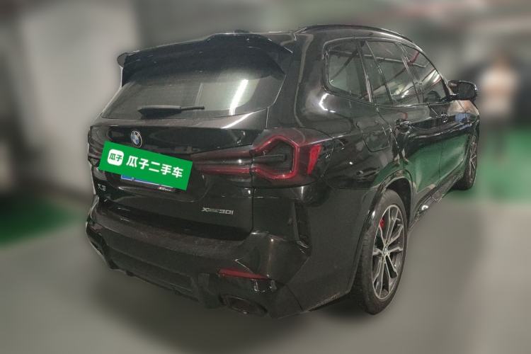 Used BMW X3 2021 xDrive25i M Sport Package Rear Right 45 Deg