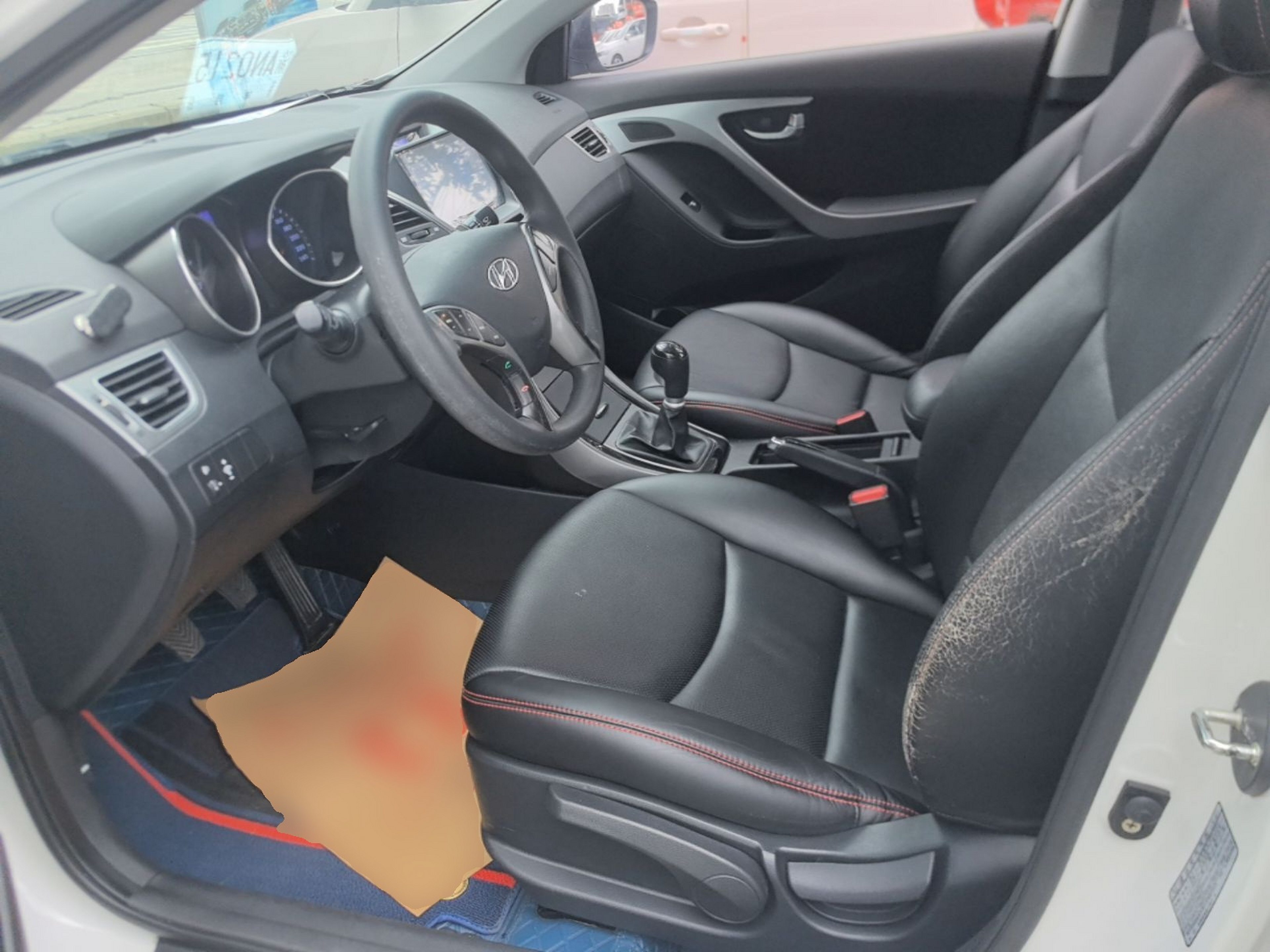 Interior delantero