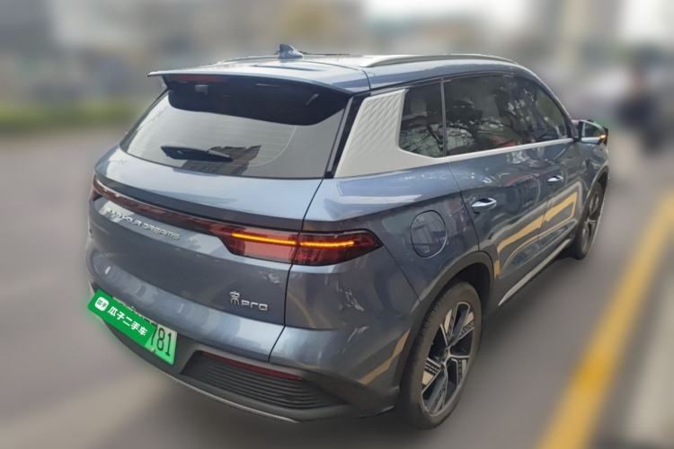 Used BYD Song Pro New Energy 2024 HONOR Edition DM-i 110KM Excellence Model Rear Right 45 Deg