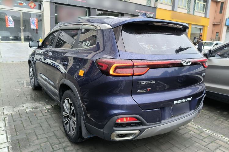 Used Chery Tiggo 8 2019 1.6 TGDI Automatic Luxury Model Rear Left 45 Deg