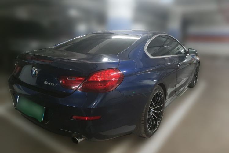Used BMW 6 Series 2012 640i two-door coupe Rear Right 45 Deg