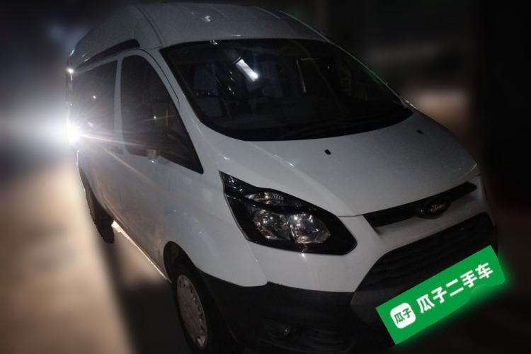 Used Ford Transit 2019 2.0T Gasoline Multi-Purpose Commercial Vehicle Mid-Drive Mid-Roof 6-Seater China VI Standard