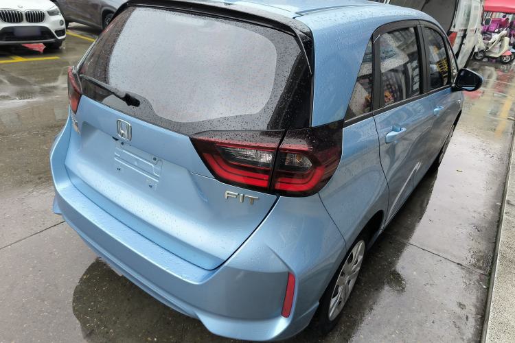 Used Honda Fit 2021 1.5L CVT Trend Edition Rear Right 45 Deg