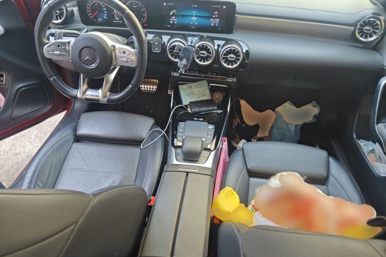 Used Mercedes-Benz A AMG 2020 AMG A 35 L 4MATIC Center Console