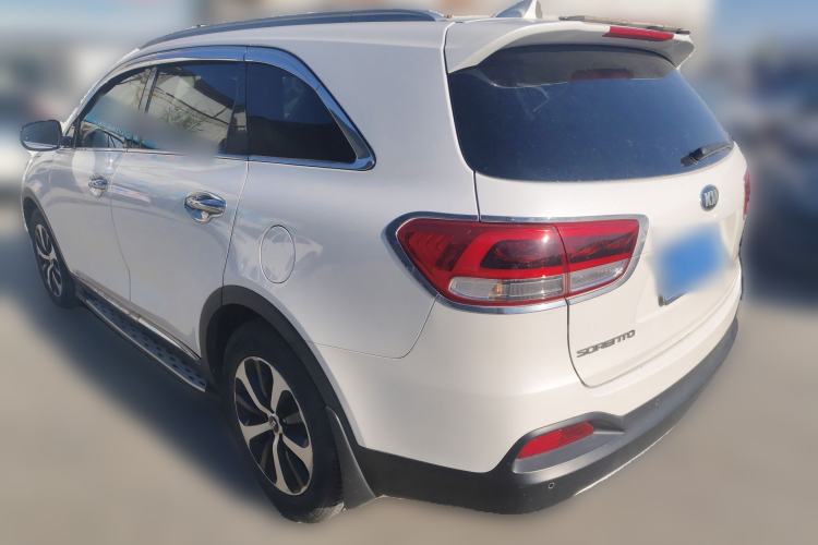 Used Kia Sorento 2015 Sorento L 2.4L Gasoline 4WD Elite Edition 7 Seats China V Emission Standard Rear Left 45 Deg