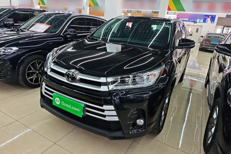 Used Toyota Highlander 2018 2.0T Four-Wheel Drive Luxury Version 7 Seats China VI Standard