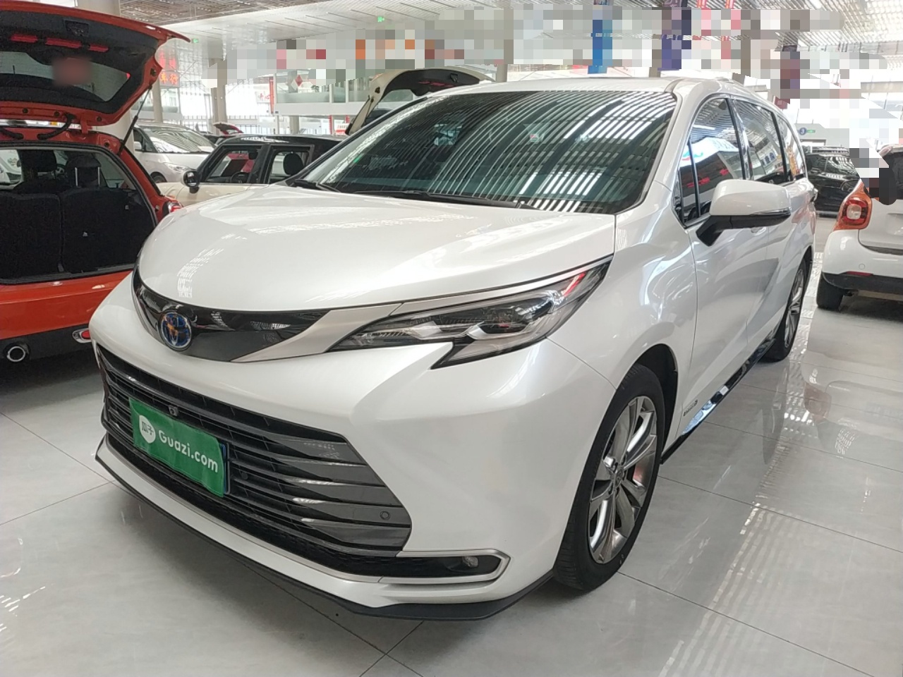 تحت مقدمة السيارة