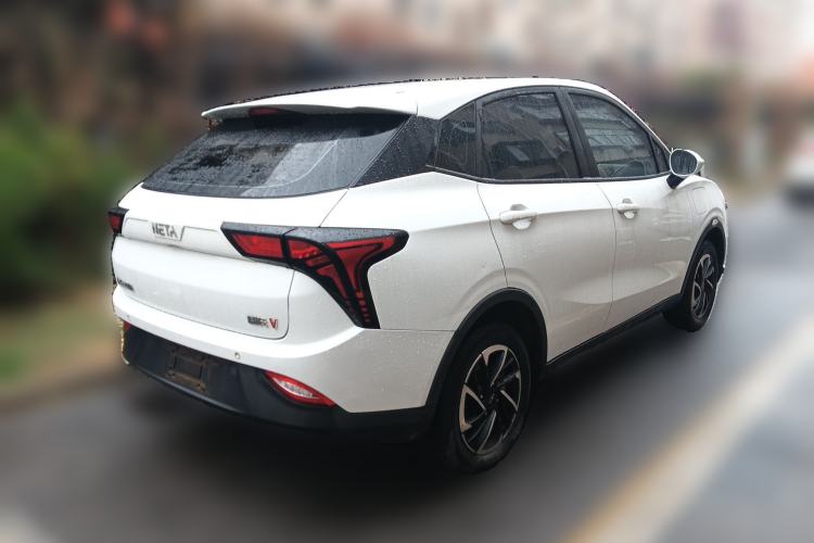 Used NETA V 2021 Long-Range Entertainment Edition Upgrade Model Rear Right 45 Deg