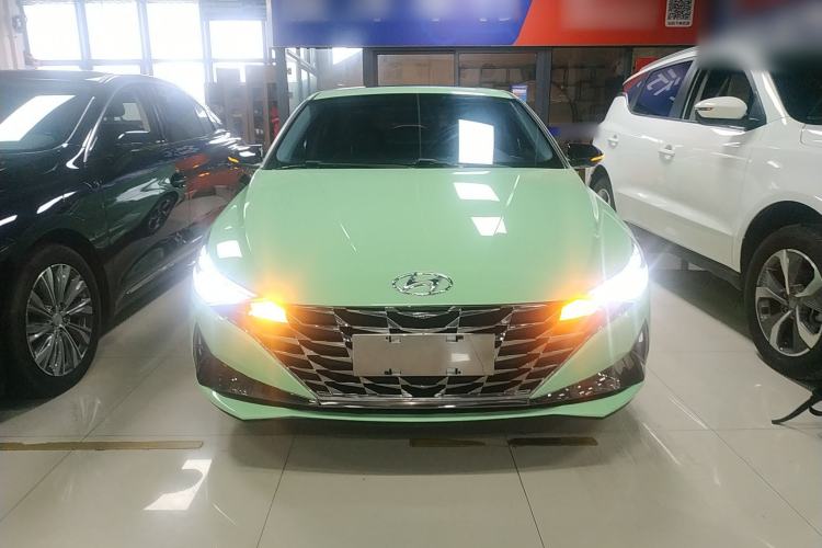 Used Hyundai Elantra 2021 1.5L CVT GLX Elite Edition Front