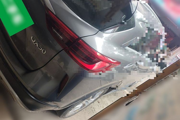 Used Infiniti QX50 2020 2.0T Two-Wheel Drive Fashion Edition Rear Right 45 Deg