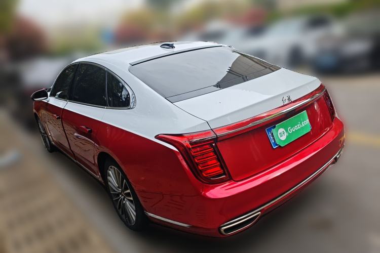 Used Hongqi H9 2022 2.0T Smart Connect Flagship Edition Rear Left 45 Deg