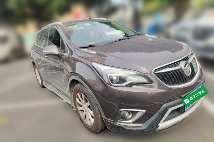 Used Buick Envision 2018 20T Two-Wheel-Drive Elite Model Front Right 45 Deg