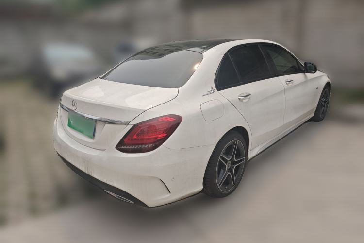 Used Mercedes-Benz C-Class 2021 C 260 L Sport Edition Star Collection Rear Right 45 Deg