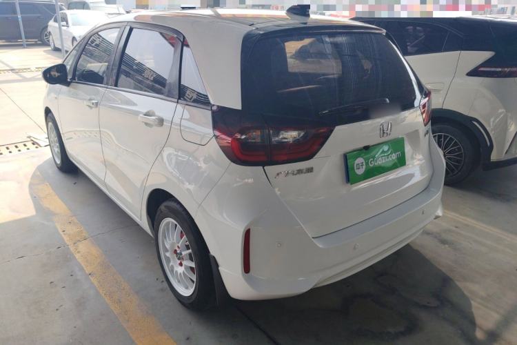 Used Honda Fit 2021 1.5L CVT Trend Edition Rear Left 45 Deg