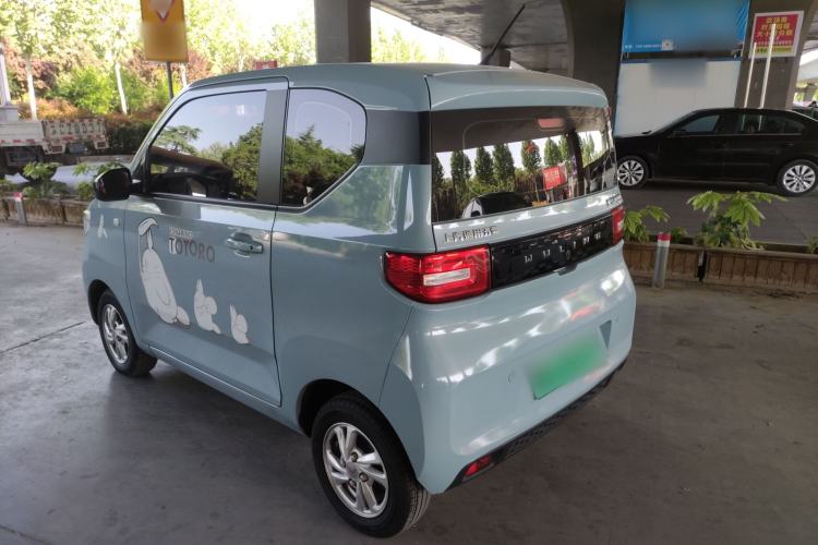 Used Wuling Hongguang MINIEV 2021 Macaron Premium Model – Lithium-NMC Rear Left 45 Deg