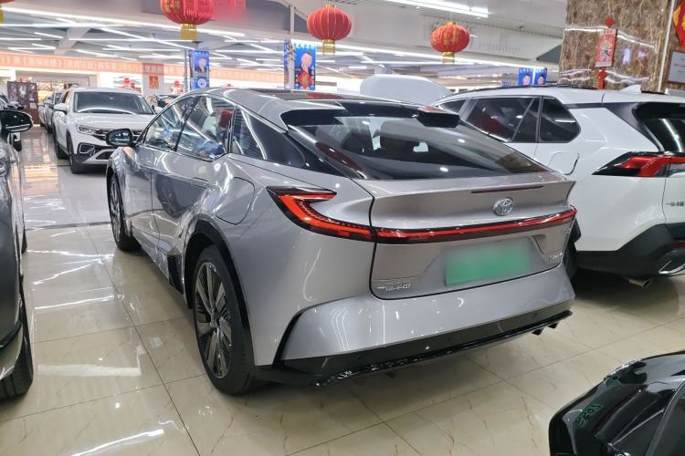 Used Toyota bZ5 2025 Model 550 PRO Rear Left 45 Deg