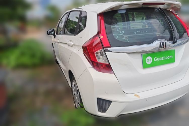 Used Honda Fit 2014 1.5L LX CVT Comfort Model Rear Left 45 Deg