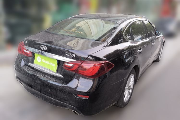 Used Infiniti Q70 2015 Q70L 2.5L Elite Edition Rear Right 45 Deg