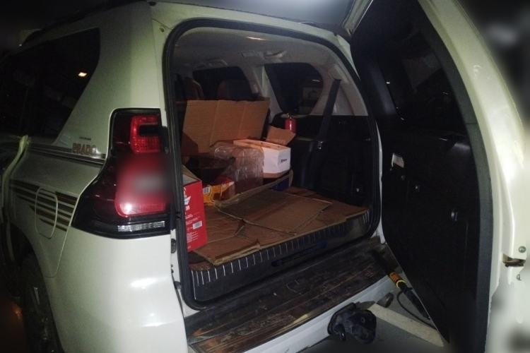 Used Toyota Prado 2018 3.5L Automatic TX-L NAVI with Rear-Mounted Spare Tire Trunk