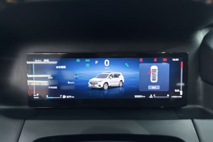 Used Geely Auto Haoyue L 2024 2.0T DCT Flagship Version Instrument Cluster