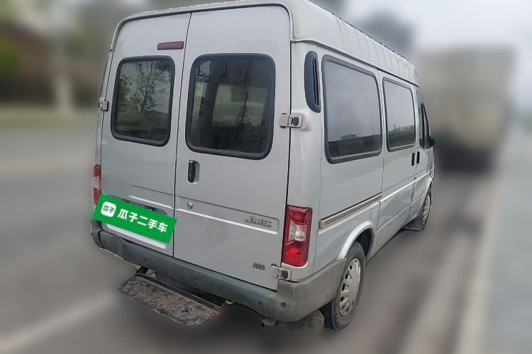 Used JMC Transit 2017 2.8T Commercial Version Short Wheelbase Mid-Roof 6/7/8-Seater JX493 Rear Right 45 Deg