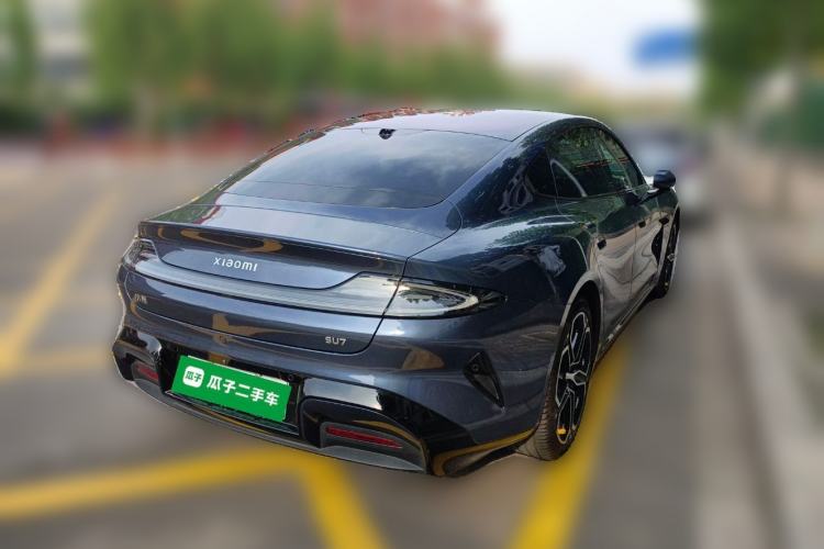 Used Xiaomi Auto SU7 2024 Rear-Drive Long-Range Intelligent Driving Version Rear Right 45 Deg
