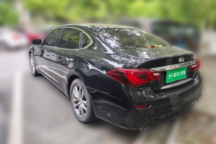 Used Infiniti Q70 2015 Q70L 2.5L Elite Edition Rear Left 45 Deg