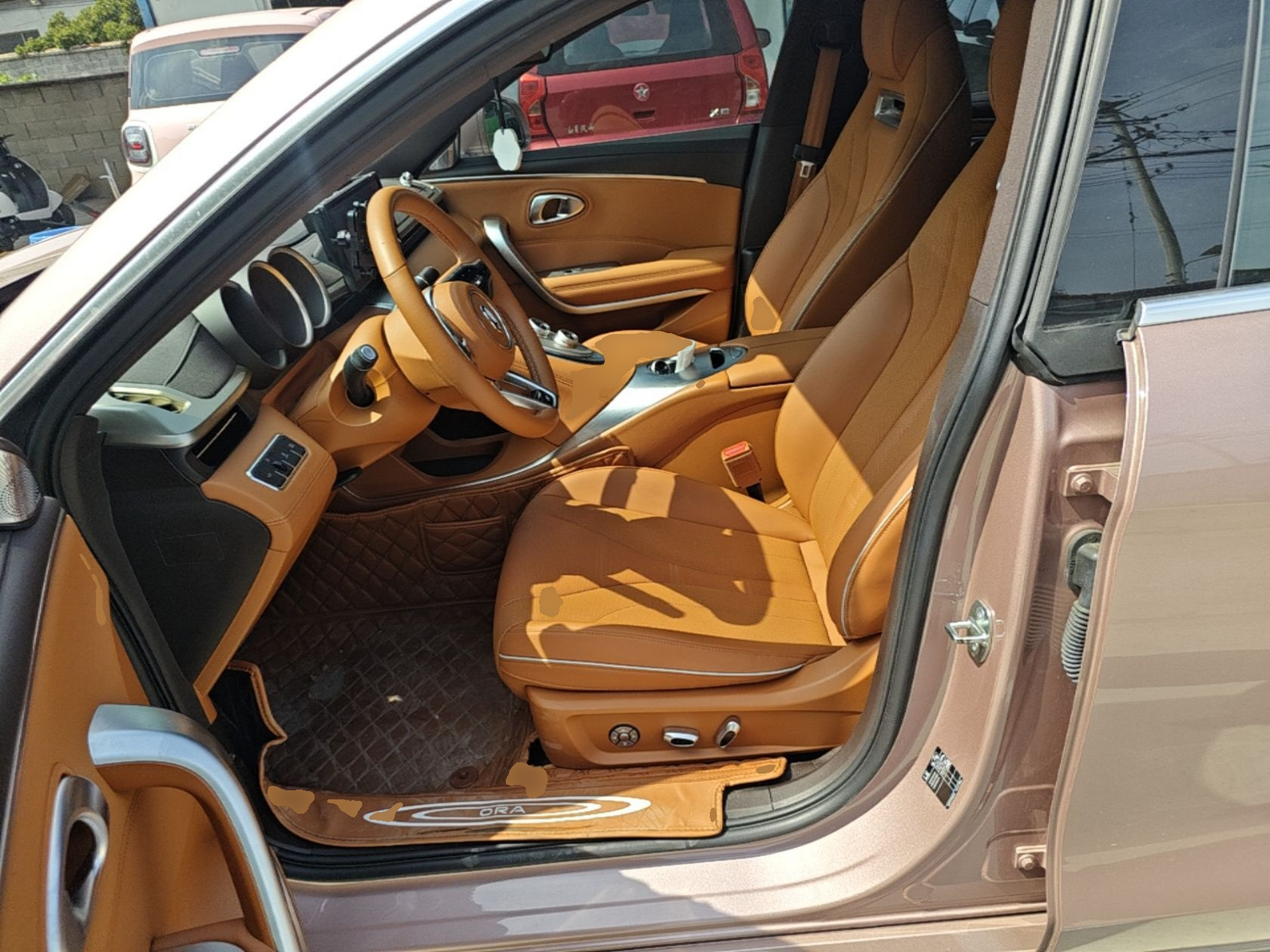Avant de la voiture