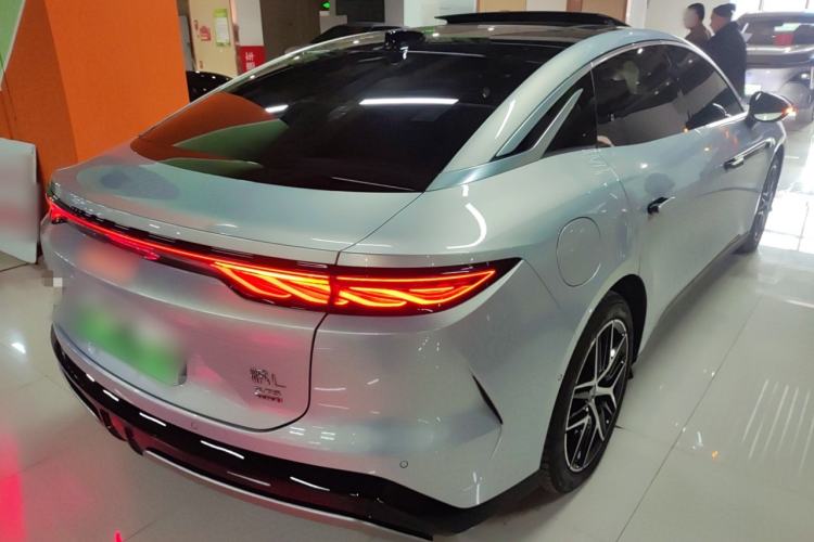 Used BYD Han L 2025 EV Four-Wheel Drive LiDAR Flagship Model Rear Right 45 Deg