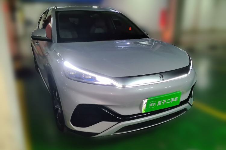 Used BYD Yuan PLUS 2024 Honor Edition 430KM Beyond Model Front Right 45 Deg