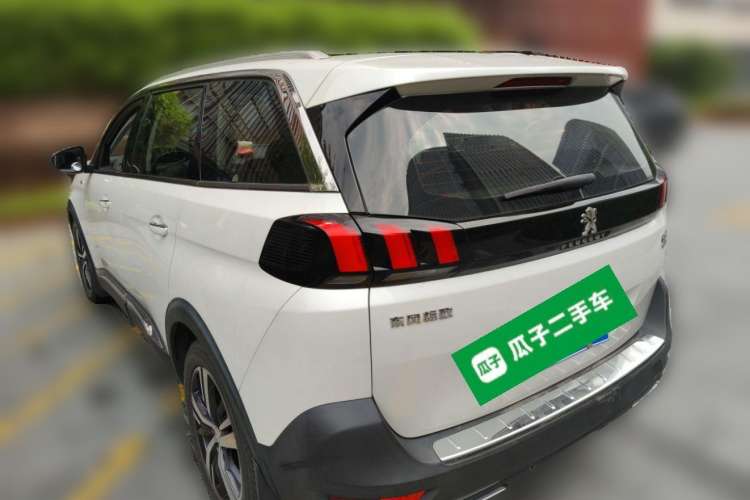 Used Peugeot 5008 2017 380THP 5-Seater Elite Edition Rear Left 45 Deg