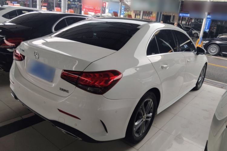 Used Mercedes-Benz A-Class 2021 A 180 L Sport Sedan Rear Right 45 Deg