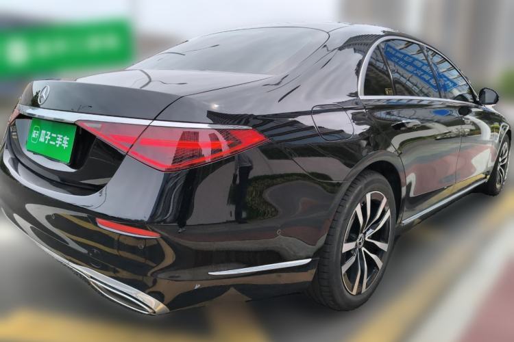 Used Mercedes-Benz S-Class 2023 Updated S 400 L Luxury Edition Rear Right 45 Deg