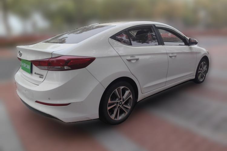 Used Hyundai Elantra (6th Generation / Lingdong) 2016 1.6L Automatic ZhiXuan – Elite Version Rear Right 45 Deg