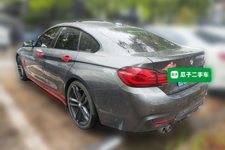 Used BMW 4 Series 2019 430i Gran Coupe M Sport Night Edition Rear Left 45 Deg