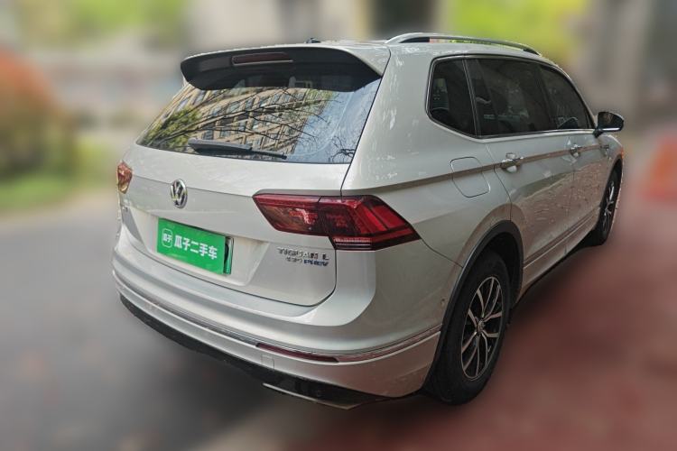 Used Volkswagen Tiguan L New Energy 2019 430 PHEV Hybrid Flagship Model Rear Right 45 Deg