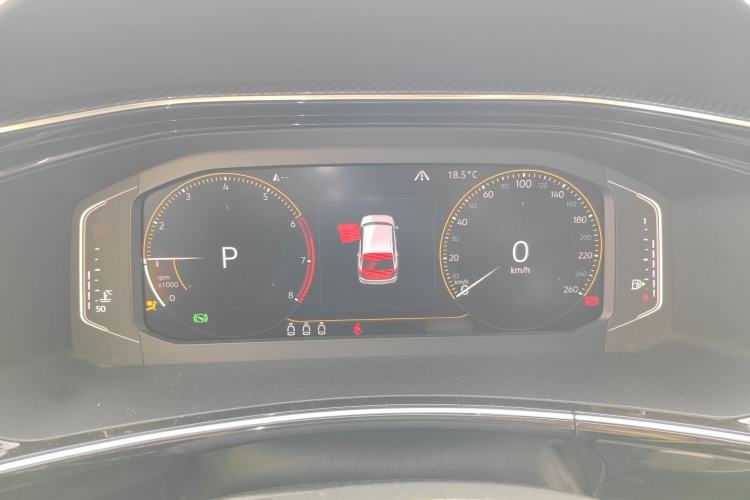 Used Volkswagen Tayron 2019 380TSI Four-Wheel Drive R-Line China VI-standard Instrument Cluster