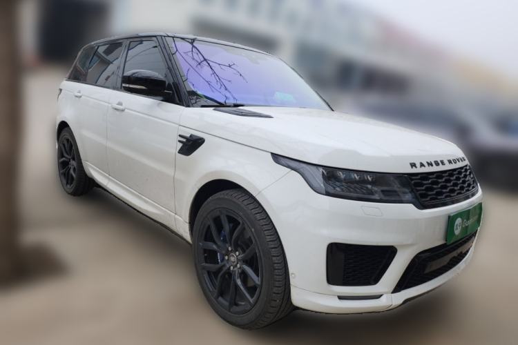 Used Land Rover Range Sport 2021 3.0 L6 YAO Black Edition Front Right 45 Deg