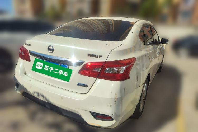 Used Nissan Sylphy 2019 1.6XV CVT Smart Connect Luxury Edition China VI Standard Rear Right 45 Deg