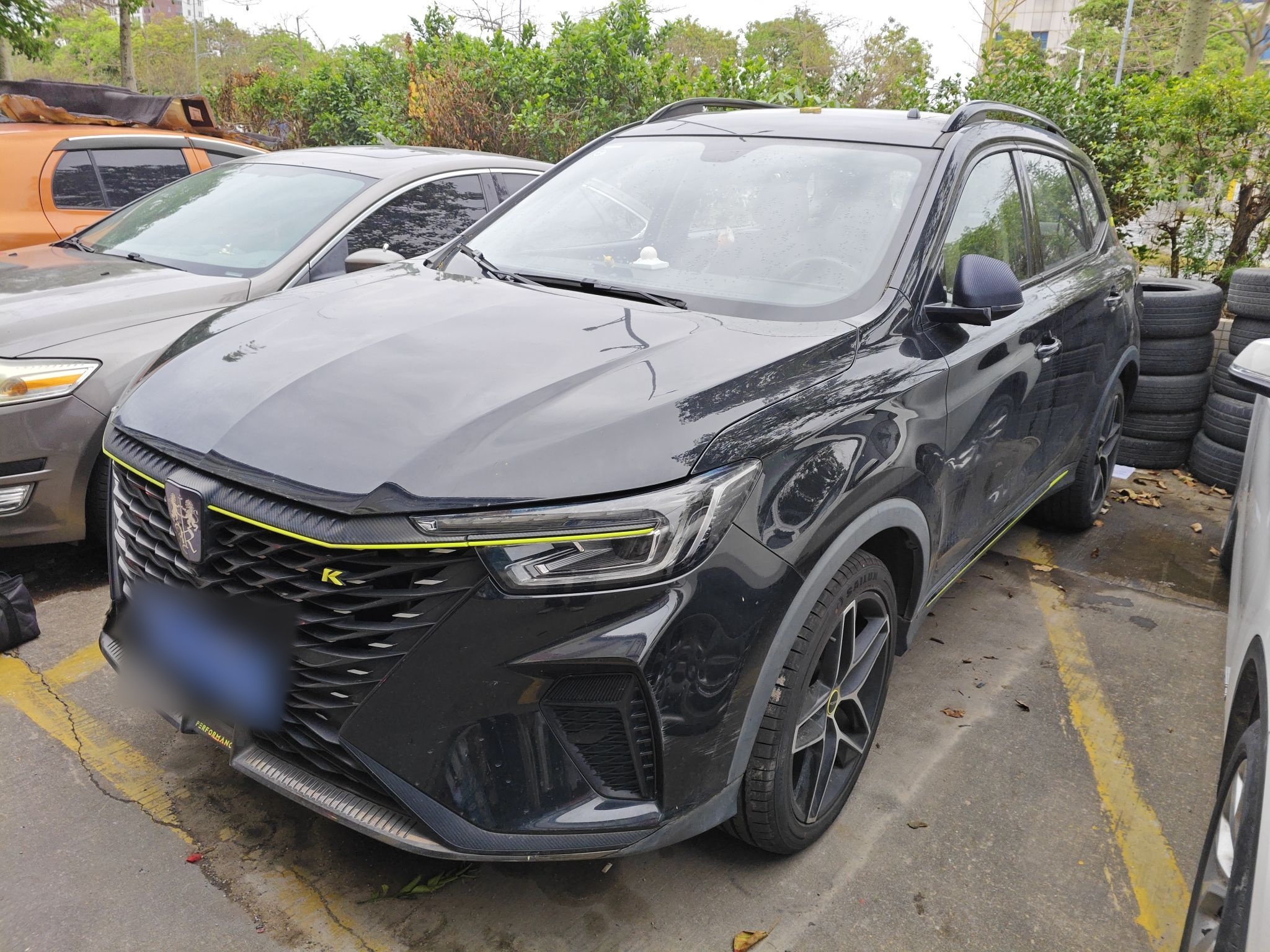 Parte inferior delantera