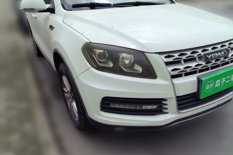 Used Yema T70 2016 1.8L Manual Elite Version Front Right 45 Deg