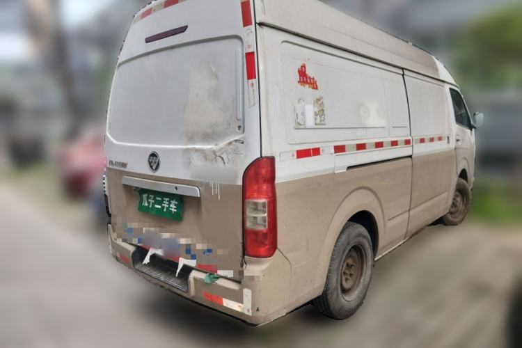 Used Foton Scenic G7 2017 2.0L Long-Wheelbase Commercial Van High Roof 2 Seats 4Q20M Rear Right 45 Deg