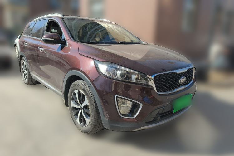 Used Kia Sorento 2015 Sorento L 2.4L Gasoline 4WD Elite Edition 7 Seats China V Emission Standard