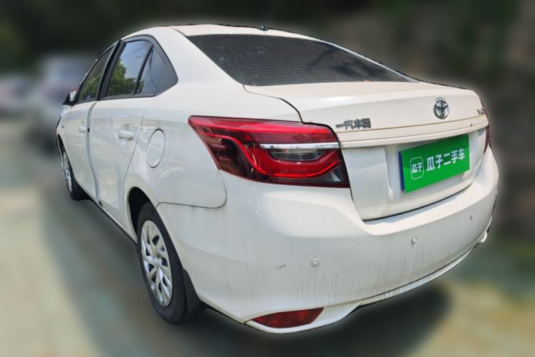 Used Toyota Vios 2022 1.5L CVT Active Drive CARE Edition Rear Left 45 Deg