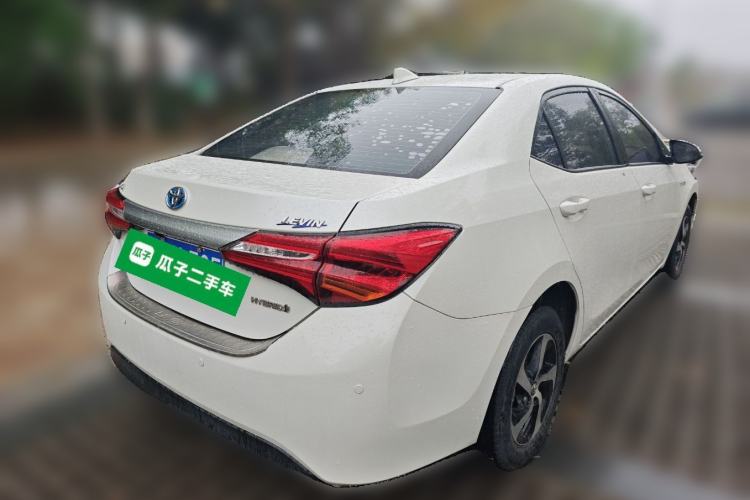 Used Toyota Levin 2017 Revised Dual-Engine 1.8H GS E-CVT Elite Edition China V Standard Rear Right 45 Deg