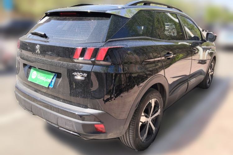 Used Peugeot 4008 2019 360THP BLACKPACK Obsidian Edition Rear Right 45 Deg