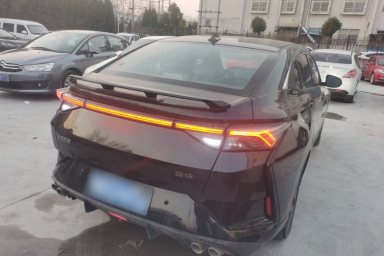 Used Dongfeng Aeolus Yixuan 2022 230T Automatic Adaptive-Beam Knight Edition Rear Right 45 Deg