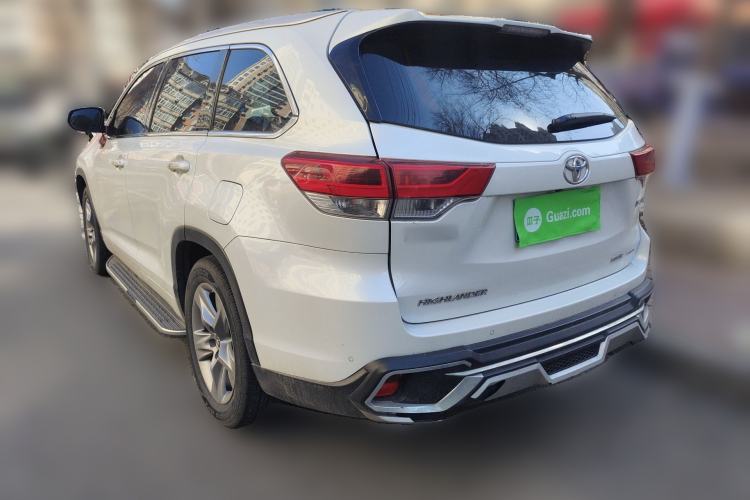 Used Toyota Highlander 2021 2.0T Four-Wheel Drive Luxury Edition 7 Seats Rear Left 45 Deg