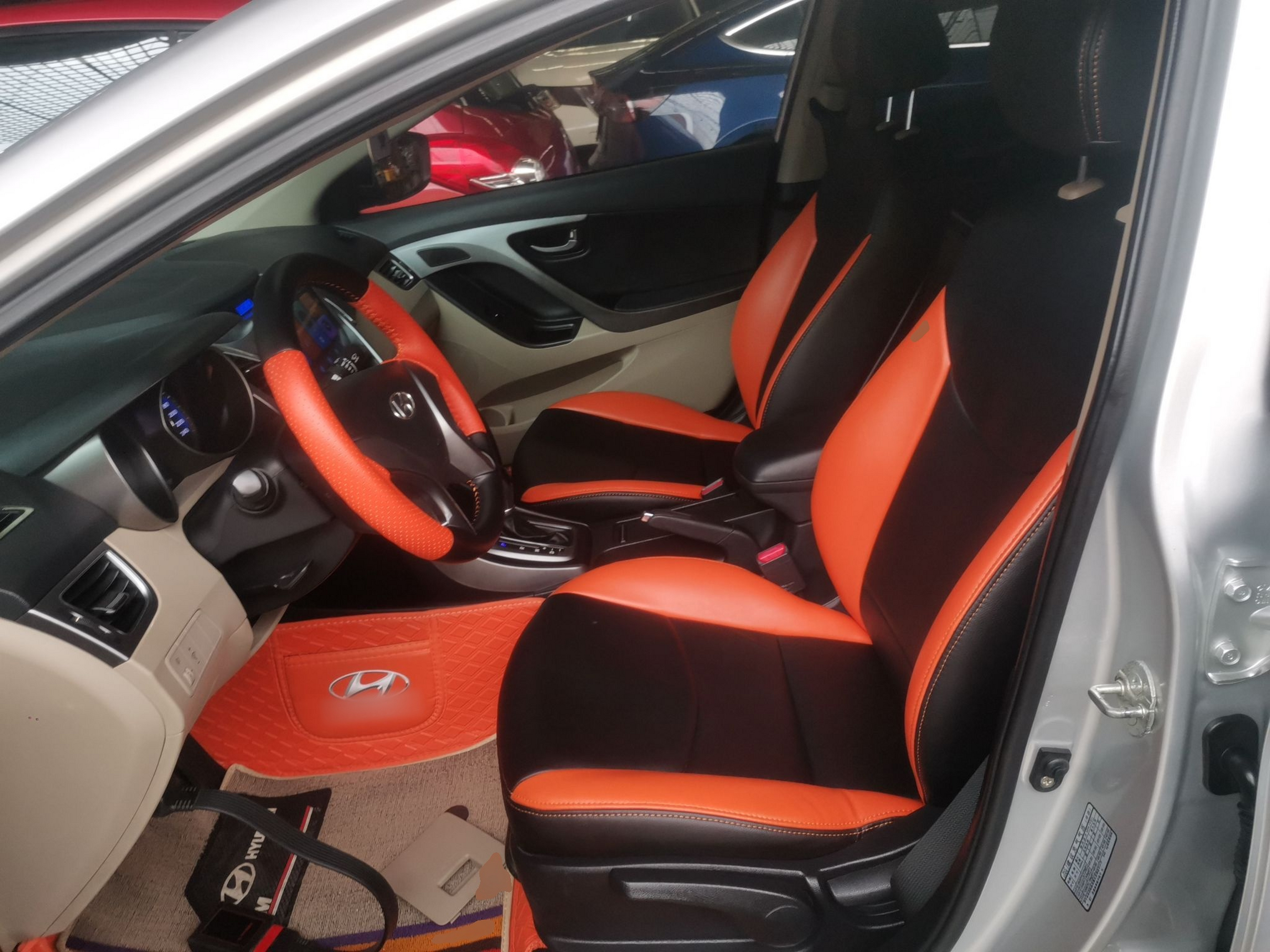 Avant de la voiture